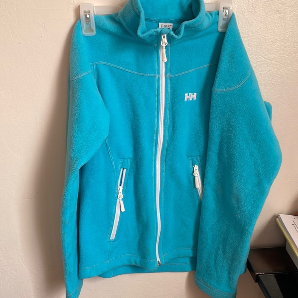 Helly Hansen light blue jacket
